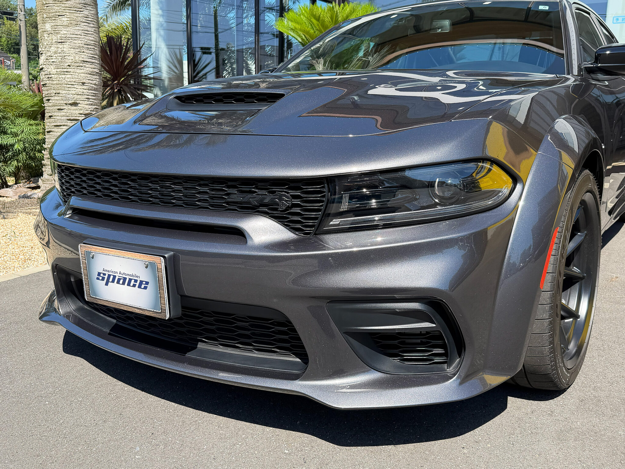 ダッジチャージャー ヘルキャット レッドアイ ジェイルブレイク ラストコール 中古車 フロントマスク画像